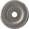 Ekena Millwork Berkshire Thermoformed PVC Ceiling Medallion Fits Canopies up to 8 3/8-in., Aged Dark Steel CMP19BECST - alternate 1